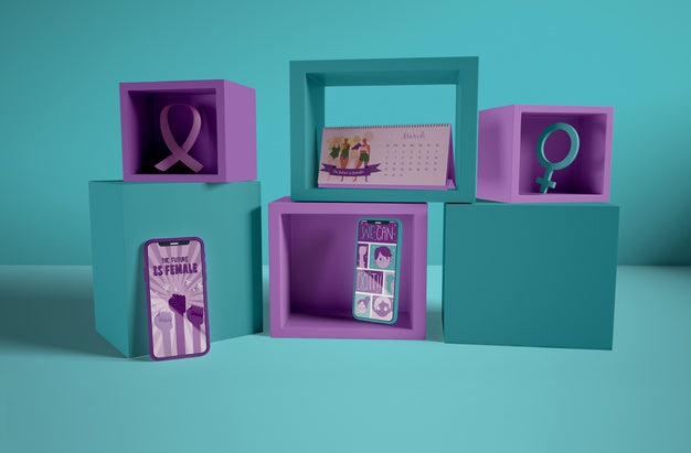 International Women'S Day With Mock-Up Psd