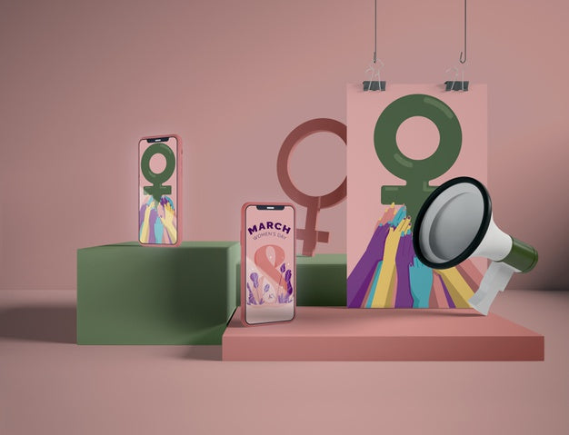 International Women'S Day With Mock-Up Psd
