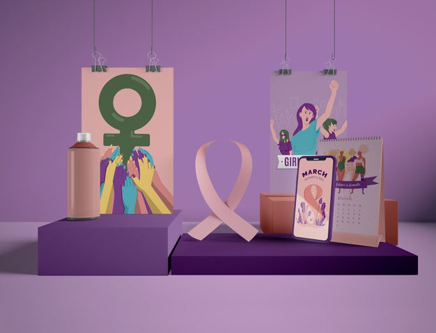 International Women'S Day With Mock-Up Psd