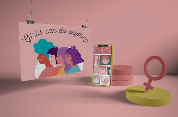 International Women'S Day With Mock-Up Psd