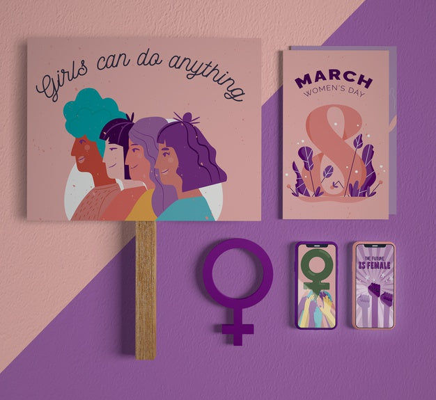 International Women'S Day With Mock-Up Psd