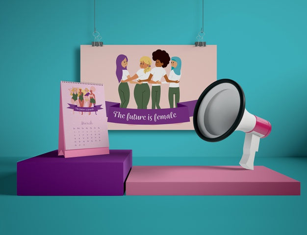 International Women'S Day With Mock-Up Psd