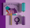 International Women'S Day With Mock-Up Psd