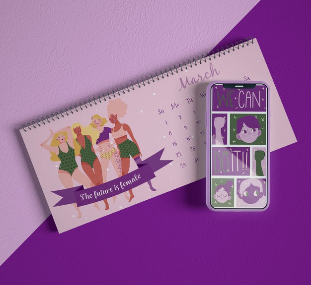 International Women'S Day With Mock-Up Psd