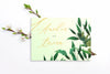 Invitation Card With Branches Psd