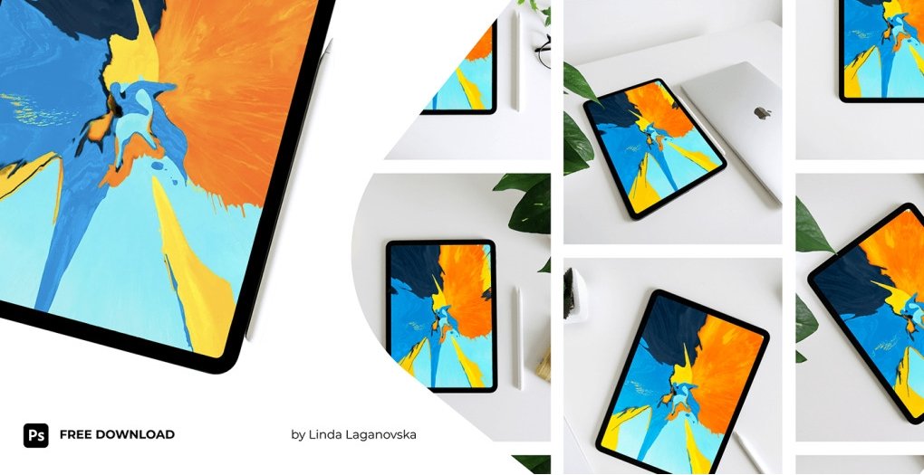 Ipad 11 Pro Mockup Psd Template