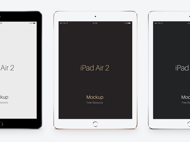 Ipad Air 2 – Psd Mockups