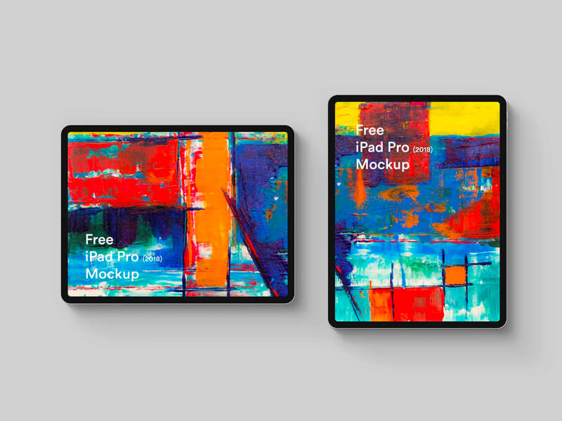 Ipad Pro 2018 Easy To Use Mockup