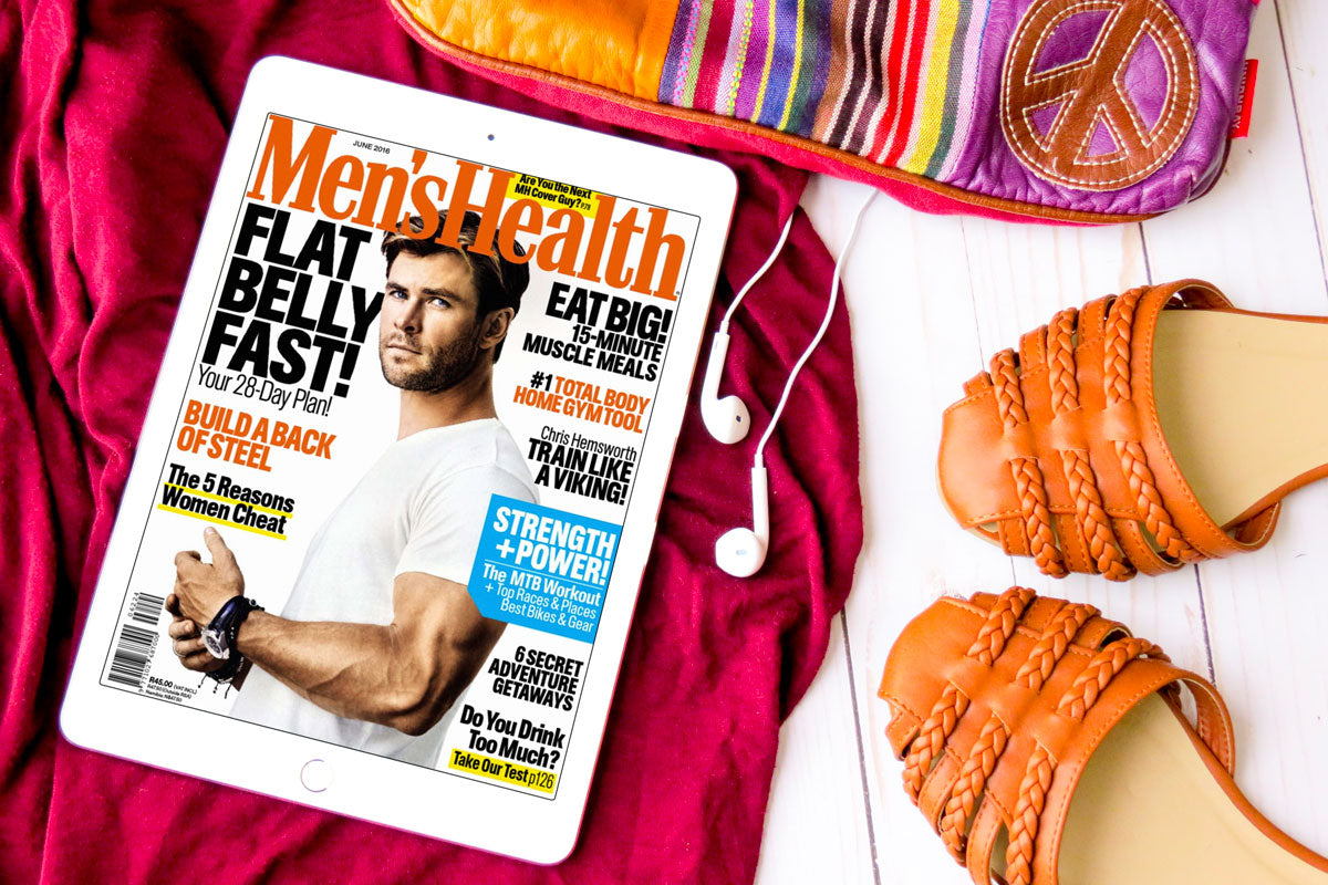 White iPad Mockup With Shoes And A Fancy Bag