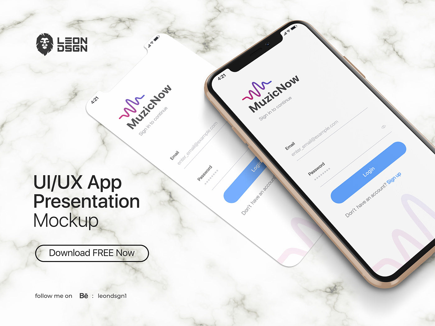 Iphone 11 Mockup Ui/Ux App Presentation