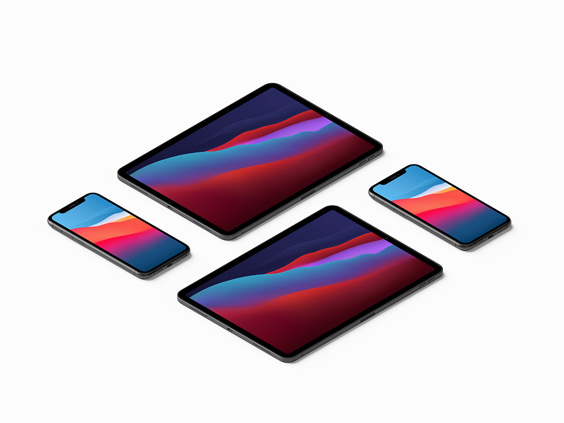 Iphone 11 Pro Max And Ipad Pro Mockup #2