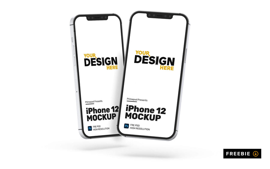 Iphone 12 Mockup Psd Download