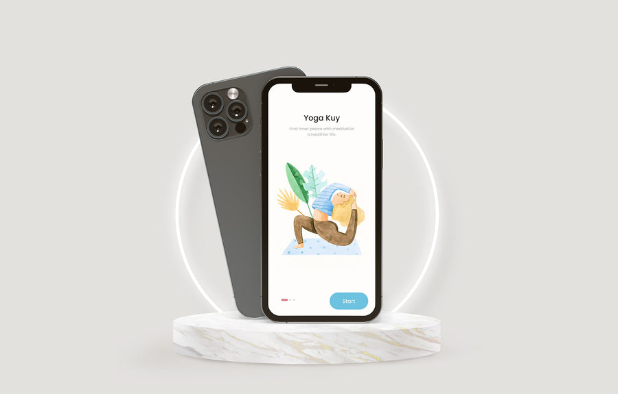 Iphone 12 Mockup (Psd)