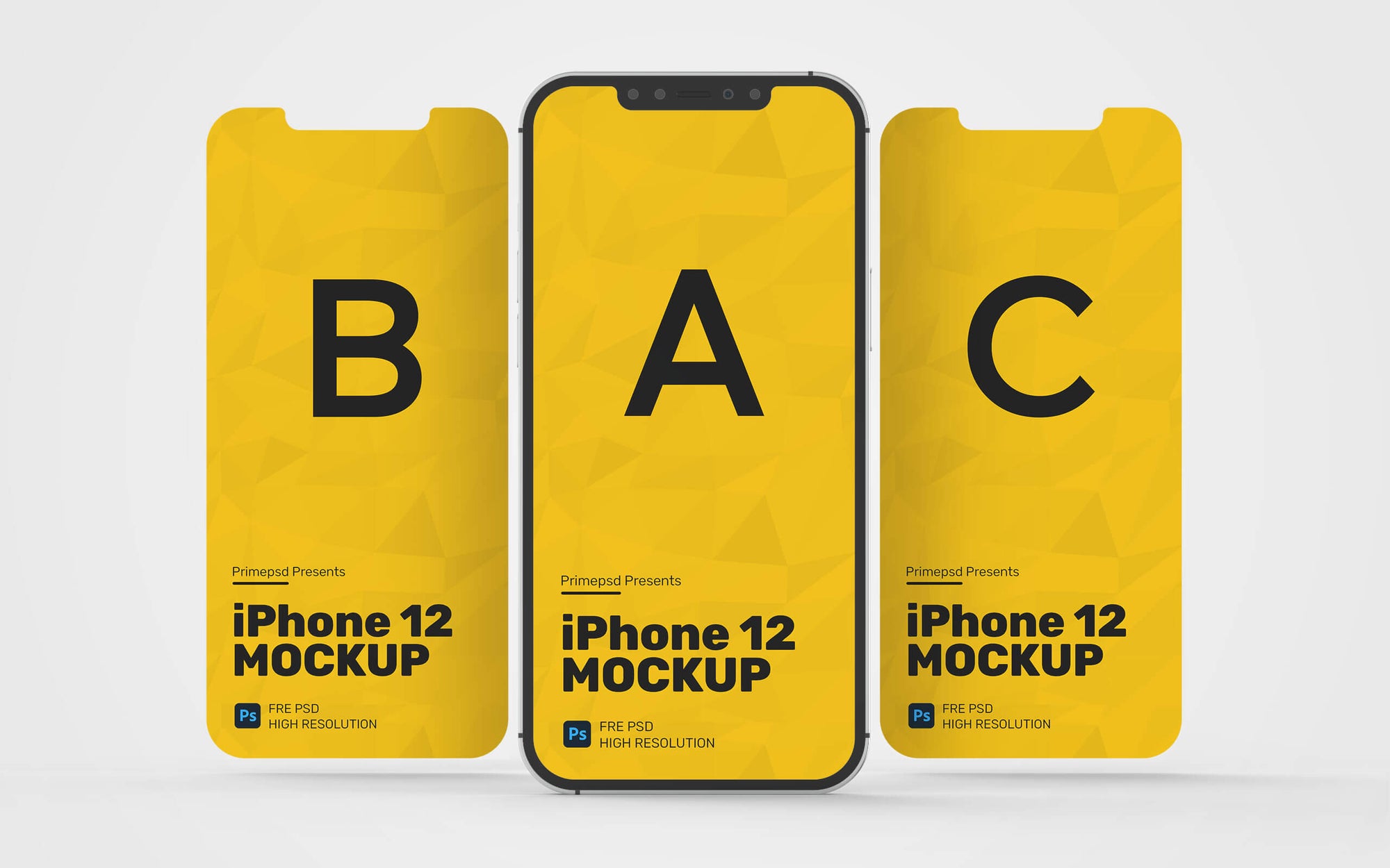 Iphone 12 Presentation Mockup Psd