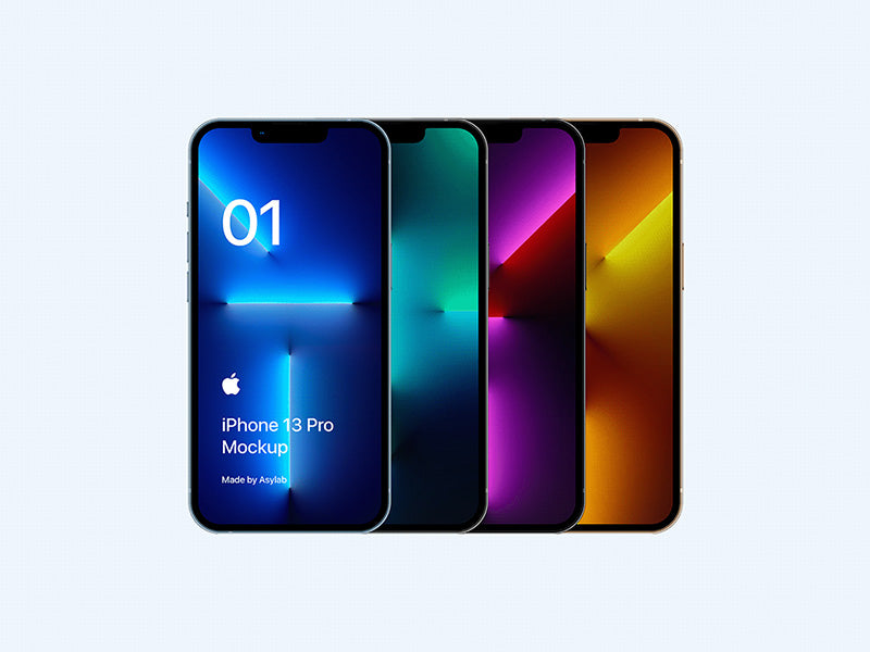 Iphone 13 Mockups (Early Collection)