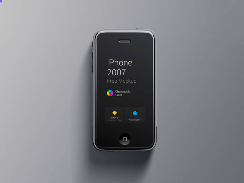 Iphone 1St Generation Mockup
