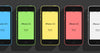 Iphone 5C Flat Design Mockup