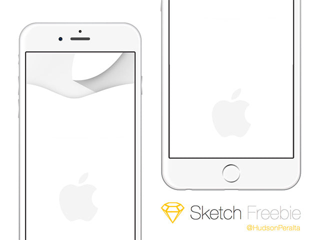 Iphone 6 & 6 Plus Mockups – Sketch
