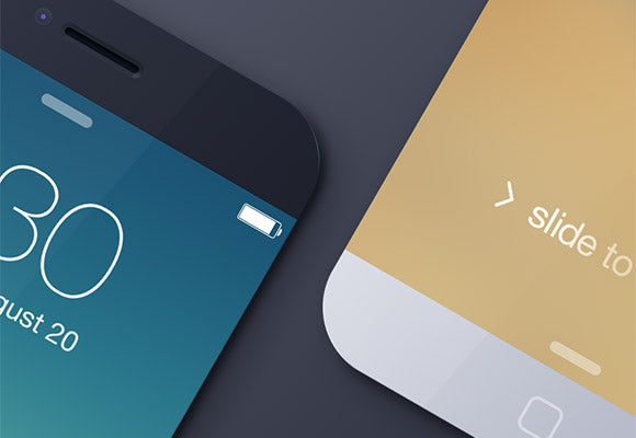 Iphone 6 Black & White Mockups