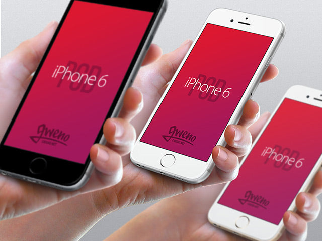 Iphone 6 Mockups – Hand View