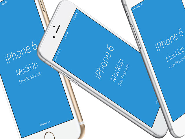 Iphone 6S White Mockups