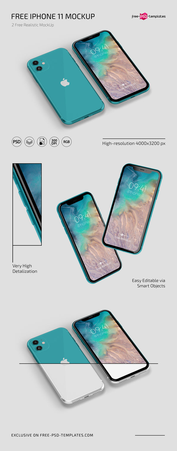 Iphone Mockups In Psd - Mockup Hunt