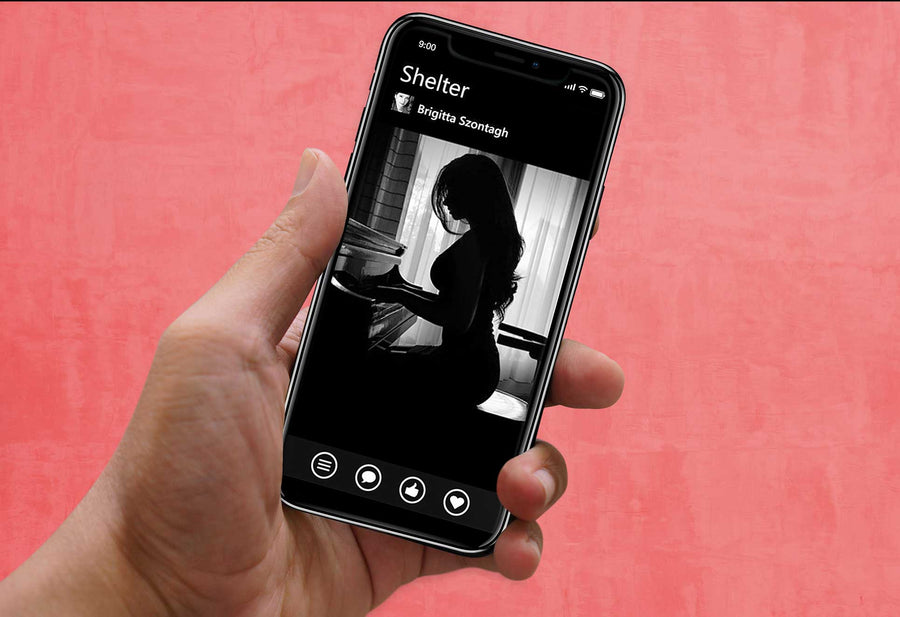 Iphone X In Hand Mockup