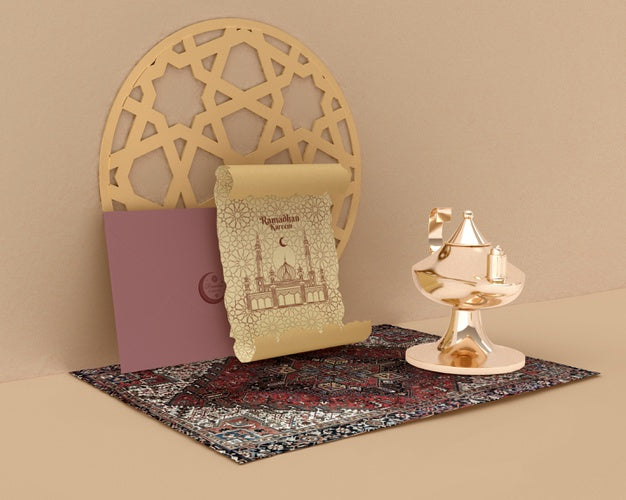 Islamic Shapes Concept Mock-Up Psd