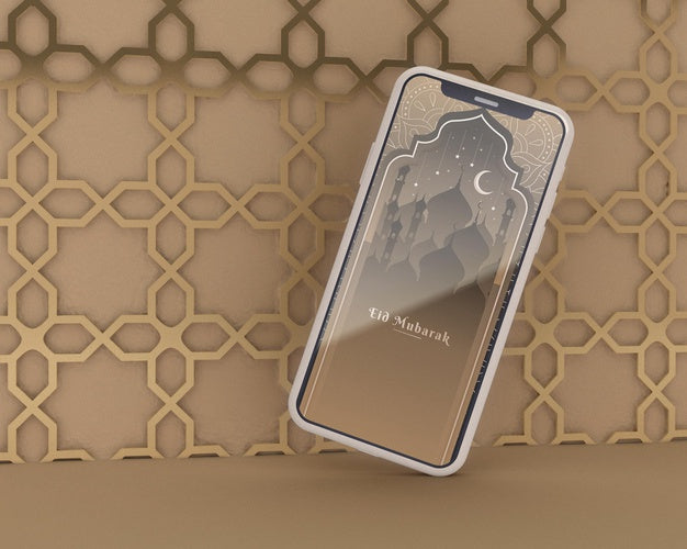 Islamic Shapes Concept Mock-Up Psd