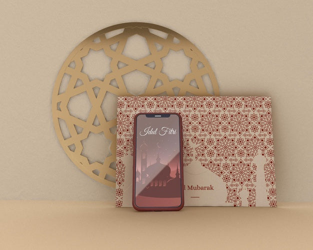 Islamic Shapes Concept Mock-Up Psd