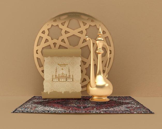 Islamic Shapes Concept Mock-Up Psd