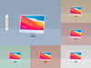 Isolated Desktop Screen Mockup Psd