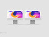 Isolated Desktop Screens Mockup Psd