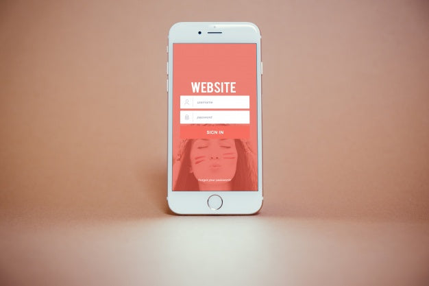 Isolated Smartphone Mock Up Psd