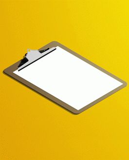 Isometric Clipboard Mockup