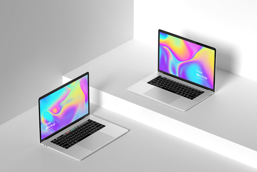 Isometric Devices Mockup