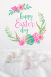 Isometric Easter Mockup Composition Psd