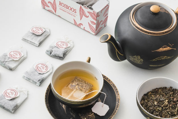 Isometric Tea Mockup Psd