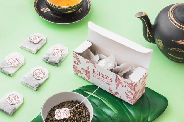 Isometric Tea Mockup Psd