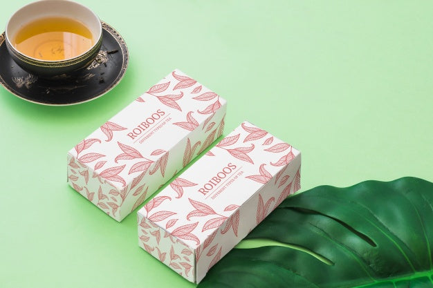 Isometric Tea Mockup Psd