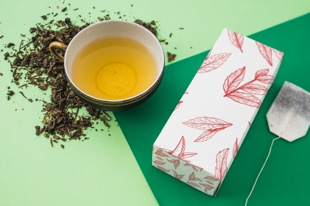 Isometric Tea Mockup Psd