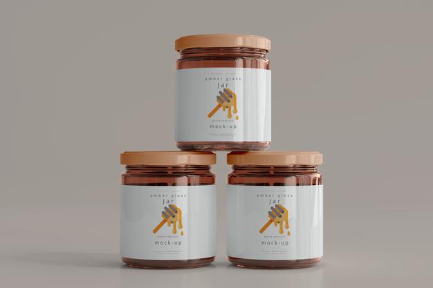 Jar Mockup Psd