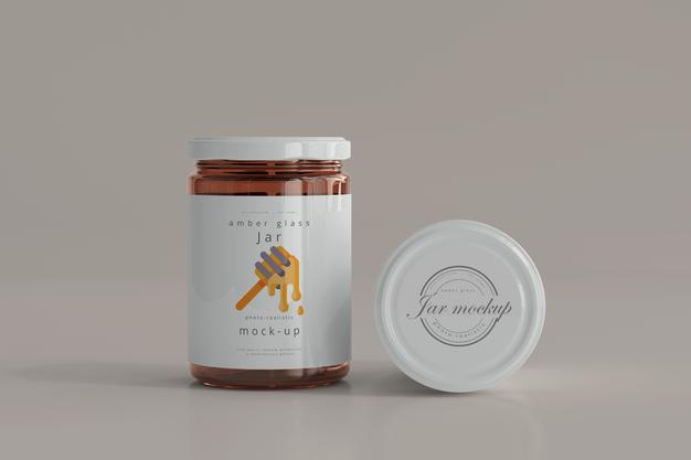 Jar Mockup Psd