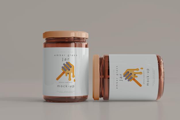 Jar Mockup Psd