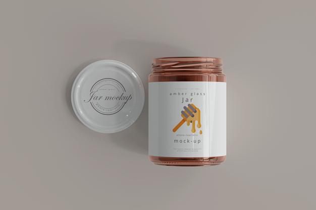 Jar Mockup Psd