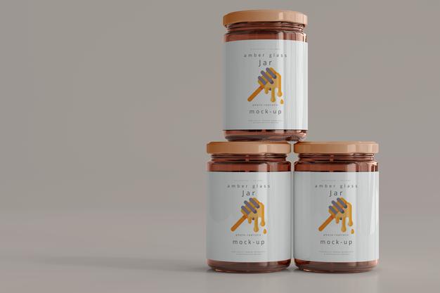 Jar Mockup Psd