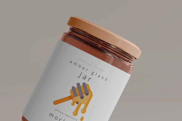 Jar Mockup Psd