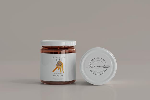 Jar Mockup Psd