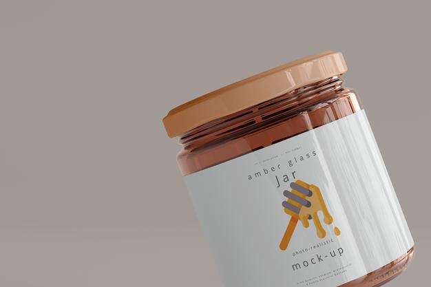 Jar Mockup Psd