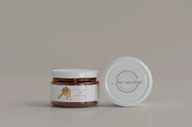 Jar Mockup Psd
